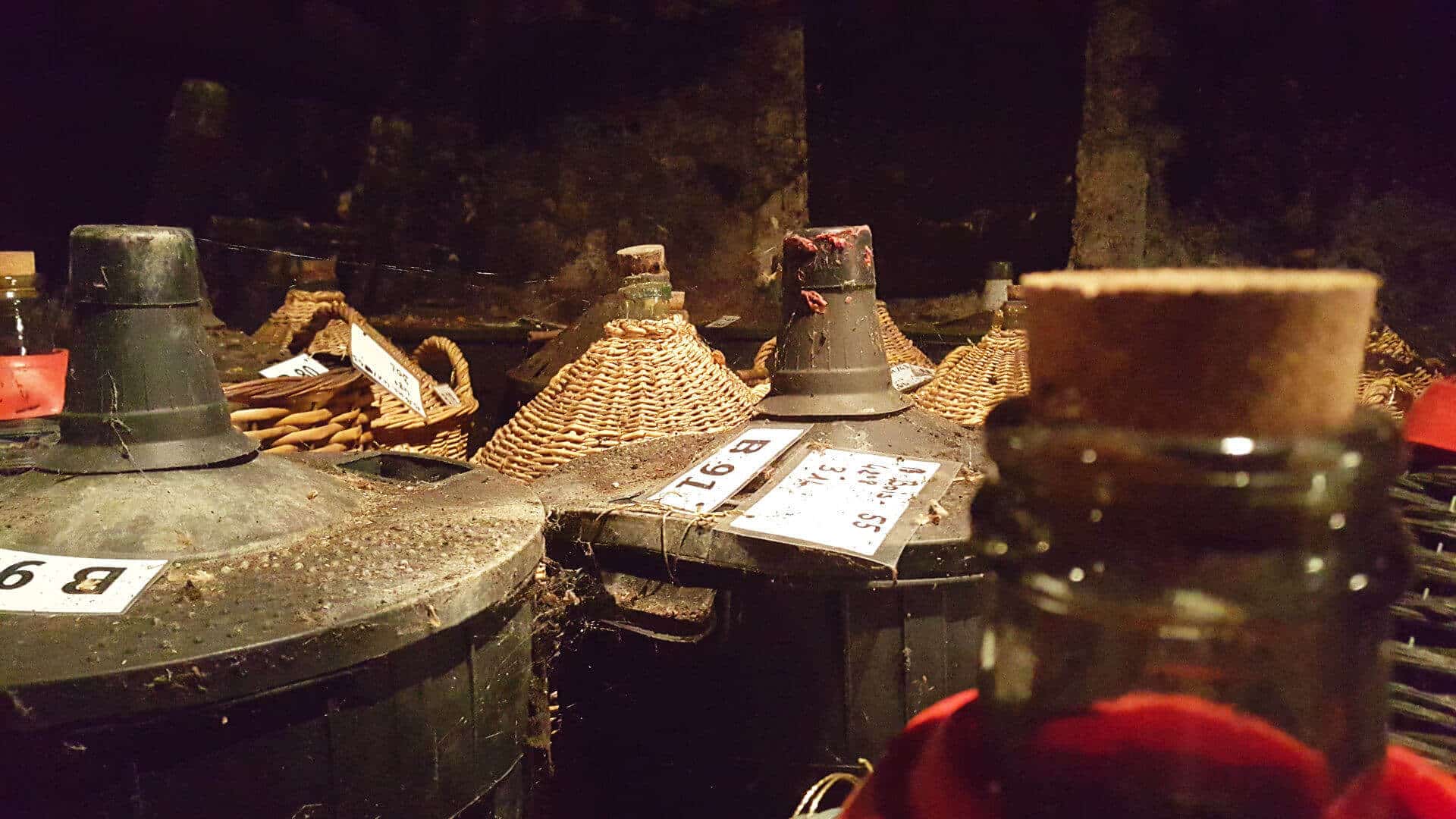Visit a cognac paradise with its demijohns then taste