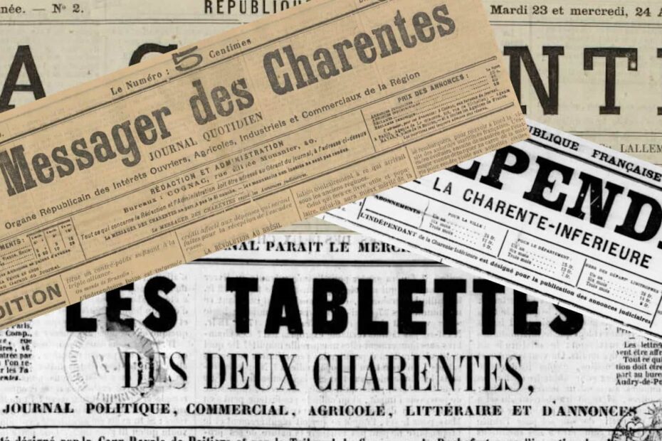 Journaux des Charentes